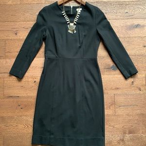 J Crew black dress perfect for any occasion size 0